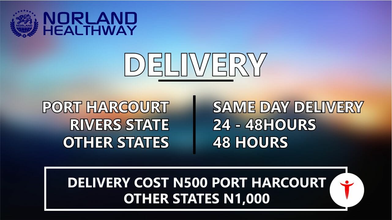 DELIVERY COST NORLAND PRODUCT, CLASSYLIFESTYLE.NG STOCKIST PORT HARCOURT